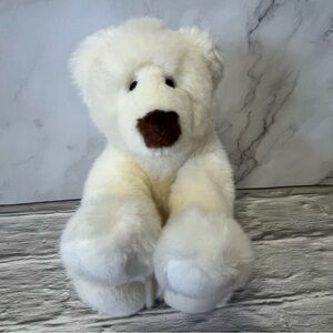 RUSS Berrie "Flurry" Plush Polar White Bear Collectible